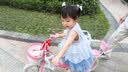 永久儿童自行车3-8岁小孩脚踏单车宝宝中大童女孩公主款童车 【升级-白胎】小猫粉+护具礼包 14寸 实拍图