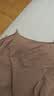 芬也（FENYE）哺乳背心吊带春秋纯棉免穿文胸防下垂带胸垫产后喂奶奶咖XXL 实拍图