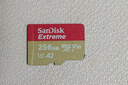 闪迪（SanDisk）256GB TF(MicroSD)内存卡4K极速金卡 A2 V30 U3 兼容大疆Pocket 4/Action 6运动相机 无人机存储卡 实拍图