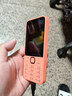 诺基亚（NOKIA）220 4G 移动联通电信全网通 2.8英寸双卡双待 直板按键手机 老人老年手机 学生手机 橘色 实拍图