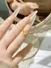VCIXYOU18K黄金四叶草金项链女彩金吊坠轻奢高级感锁骨链生日礼物送女友 18k黄金吊坠+925银链【京东仓】 实拍图