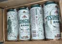 青岛啤酒（TsingTao）茉莉花味白啤 500ml*12罐 整箱装 实拍图