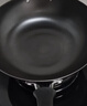 爱仕达（ASD）炒锅铸铁锅不锈无涂层平底家用铁锅炒菜锅32cm燃气电磁炉通用QB 实拍图