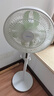 美的（Midea）【幸运草安睡1S】一级能效直流变频声控电风扇家用遥控卧室静音落地扇台式桌面抗菌大风力转页扇 实拍图