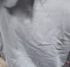 京东京造夏季运动短袖男士t恤polo衫男跑步健身户外速干衣服 灰蓝色 3.0 S 实拍图