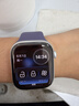 Apple/苹果 Watch S11 智能手表GPS款46毫米银色铝金属表壳雾紫色运动型表带M/L MEVX4CH/B 实拍图