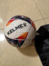 卡尔美（KELME）机缝足球4号5号成人儿童中考标准比赛训练青训学生 深蓝红4号  实拍图