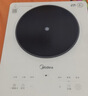 美的（Midea）电磁炉电陶炉 家用2200W大功率 电磁灶火锅炉 爆炒火锅炒菜蒸煮 旋钮操控以旧换新 MC-E22HG55-Y02 实拍图