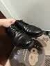 海澜之家HLA皮鞋男士商务休闲春夏德比正装鞋子男H135/H171 黑色45 实拍图