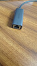 绿联 USB3.0转网口千兆有线网卡转RJ45网线转接头接口转换器 适用苹果华为小米笔记本电脑外置扩展坞 实拍图