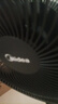 美的（Midea）【超级单品】七叶轻音立式电风扇家用柔风落地扇台式桌面小型风扇大风量节能摇头宿舍电扇 SAF30AB 实拍图