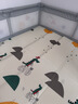贝博氏babybox爬行垫XPE婴儿宝宝爬爬垫双面加厚地围栏护栏组合 实拍图