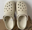 卡骆驰（CROCS）白鹿同款经典云朵洞洞鞋时尚百搭女鞋花园鞋沙滩鞋|206750 骨白色-2Y2(含智必星) 39 (250mm) 实拍图