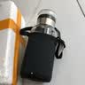 【送杯套】大容量加厚玻璃杯子便携杯茶水分离带杯套泡茶水杯 透明 1000ml吨吨桶 1只装 实拍图