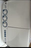 美的（Midea）半自动双桶洗衣机8公斤洗5.5kg脱水双缸波轮老人简易操作品质电机小巧不占地租房宿舍必备以旧换新 半自动 双缸 8kg 实拍图