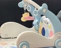 澳贝（auby）新生儿见面礼盒婴幼儿玩具五合一健身架脚踏钢琴0-6个月满月礼物 实拍图