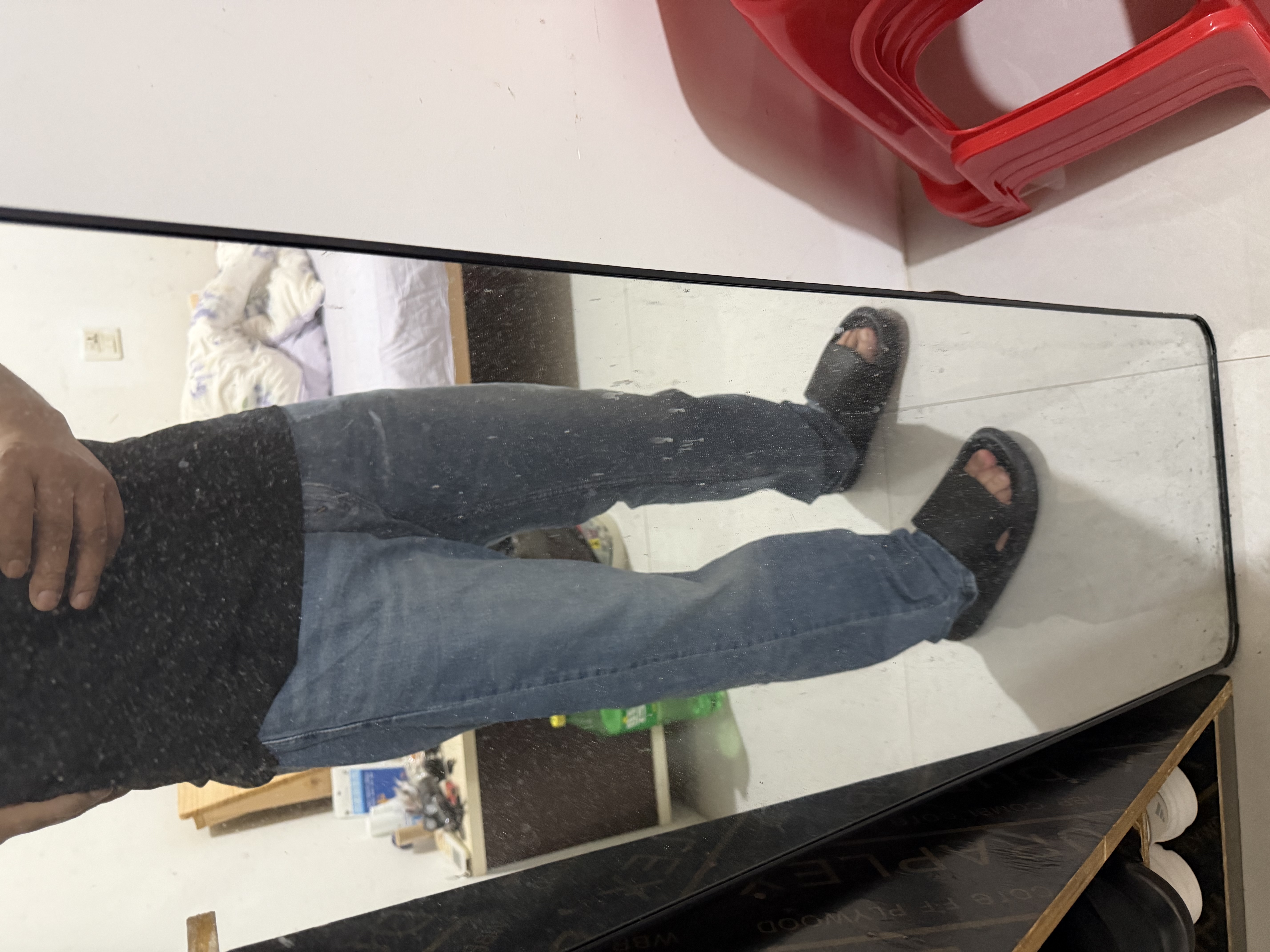 李维斯Levi's冰酷系列26年新款男士凉感防晒505标准直筒牛仔裤 实拍图