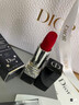 迪奥Dior【邓为推荐】烈艳蓝金口红丝绒772哑光唇膏生日礼物送女友 实拍图