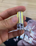 g4灯珠led插脚高亮低压12v水晶灯插泡220v超亮g9光源灯节能小灯 G4-12V 7W(2835-72珠)【AC/DC 暖光 3000k 实拍图