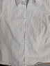 罗蒙儿童短袖白色衬衫春夏新款男童女童衬衣校园服饰演出上衣 白色140 实拍图