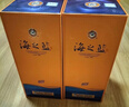 洋河海之蓝 52度 480ml*2瓶 礼盒装 绵柔浓香型（2018版）端午节送礼 实拍图