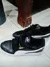 彪马（PUMA）面包鞋|经典复古休闲滑板鞋男女夏季板鞋SUEDE395205 黑色-白-02 40.5 实拍图