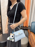纪诗哲女包2026新款包包单肩包手提斜挎包生日七夕情人节礼物送女友老婆 蓝色【赠小狗挂饰】【品牌礼盒装】 时尚百搭小众洋气女士包实用走心高级感纪念日节日礼物 实拍图
