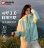 探路者（TOREAD）【山行】软壳外套户外运动夹克防风骑行登山服 绒布绿女 L 实拍图