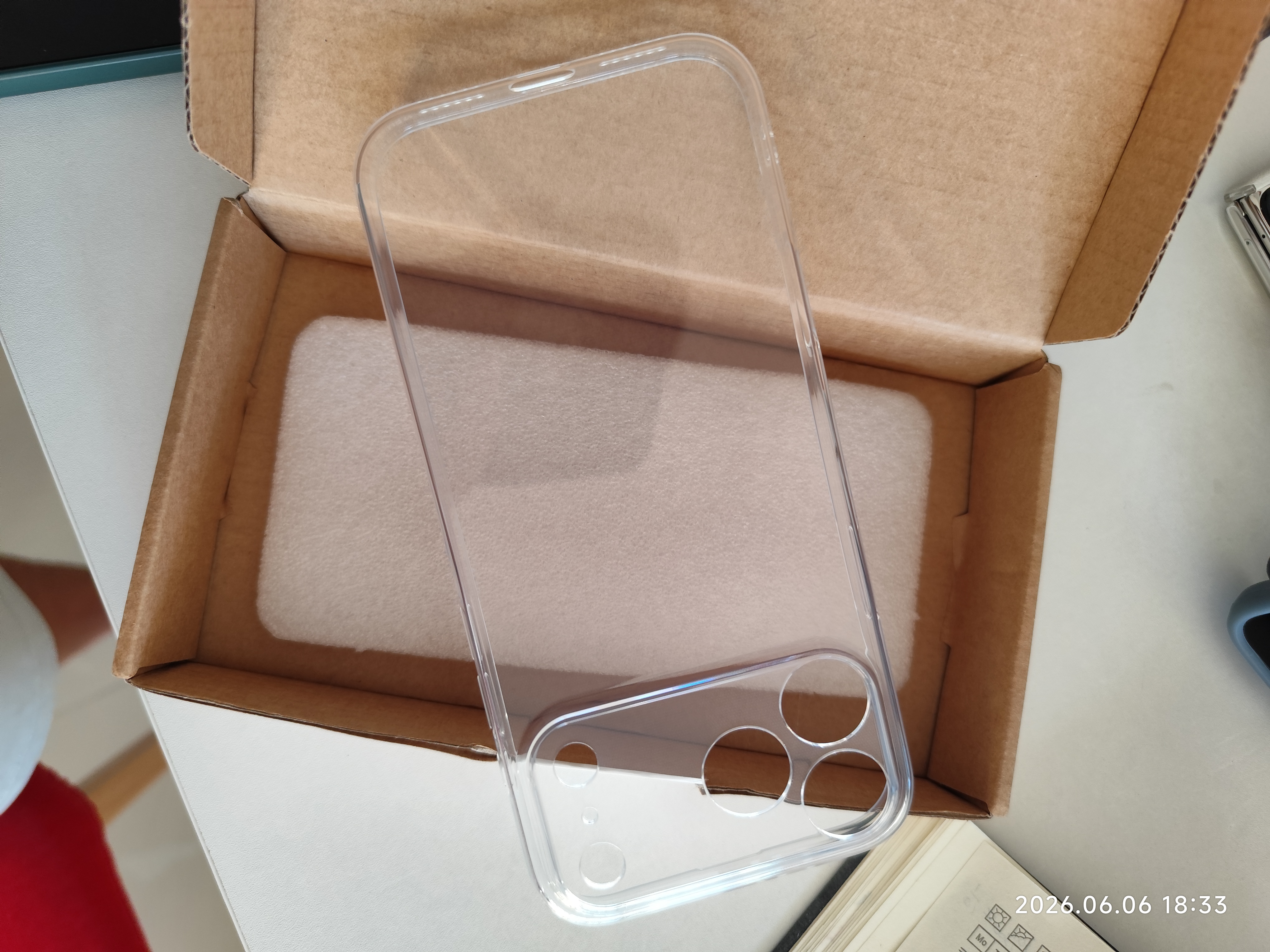 第一卫DIVI【热销TOP丨软边不伤机】适用iPhone17promax手机壳苹果17ProMax保护套超薄透明气囊硅胶防摔壳 实拍图
