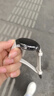 华为HUAWEI WATCH 5 42mm基础款不锈钢表壳金星白素皮复合表带X-TAP智感窗eSIM通话手表 实拍图
