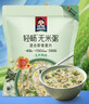 桂格（QUAKER）轻畅无米粥420克（35g*12袋）玉米鸡肉味 添加羽衣甘蓝 蔬菜麦片 实拍图