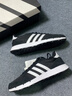 adidas RUN 60s 2.0复古休闲舒适跑步鞋男女阿迪达斯官方轻运动   黑/白   42.5 实拍图
