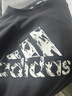阿迪达斯（adidas）短袖t恤男士夏季跑步健身运动衣快干衣透气男装T恤  黑白 2XL 实拍图