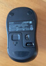 罗技（Logitech）M185鼠标 无线鼠标 办公鼠标 对称鼠标 黑色红边 带无线2.4G接收器 实拍图