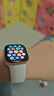 Apple/苹果 Watch S11 智能手表GPS+蜂窝款42毫米玫瑰金色铝金属表壳淡桃粉色运动型表带S/M MF984CH/B 实拍图