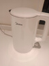 美的（Midea）电热水壶烧水壶食品级304不锈钢自动断电双层防烫全钢无缝1.5L容量 MK-HJ1566 实拍图
