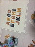 babycare爬爬垫拼接双面XPE爬行垫婴儿宝宝防摔儿童地垫-萌宠露营团6片 实拍图