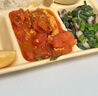 佩尔森陶瓷分格餐盘大人家用减脂月子餐分隔食堂孕妇儿童早餐分餐盘餐具 【奶油色】分餐盘+双耳碗+手柄勺 实拍图