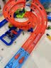 风火轮（HOT WHEELS）生日礼物儿童赛车玩具礼盒男孩-特技回环竞速轨道套装HTK17 实拍图