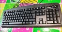 双飞燕（A4TECH）KB-8U 104键有线键盘 薄膜键盘台式电脑键盘办公键盘办公打字手感好大回车键 USB接口 黑色 有线 实拍图
