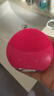 斐珞尔（FOREO）露娜洁面仪LUNA mini2净透洗脸仪电动深度清洁彩妆残留收缩毛孔洗脸神器 樱桃红 实拍图