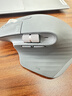 罗技（Logitech）大师系列 MX Master 3S 菁英版 无线蓝牙鼠标  办公静音鼠标 人体工学 石墨黑 无线接收器需另购买 实拍图