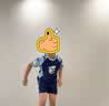 佑游儿童泳衣分体式男童中小童学生男孩防晒夏游泳衣泳裤36324蓝色4XL 实拍图