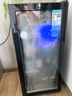 荣事达（Royalstar）冰吧冷藏柜 欧式恒温红酒柜酒店家用客厅冰箱迷你小型单门办公室保鲜展示留样茶叶饮料柜 一级能效118L【冷藏+微冷冻+蓝光灯+酒架】 实拍图