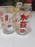 青苹果新年加薪水吸管杯耐热玻璃杯牛奶可乐杯加满薪水吸管颜色随机发货 实拍图