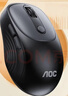 AOC MS300无线蓝牙双模鼠标 办公便携鼠标 人体工程学 笔记本电脑台式机鼠标 黑色 实拍图