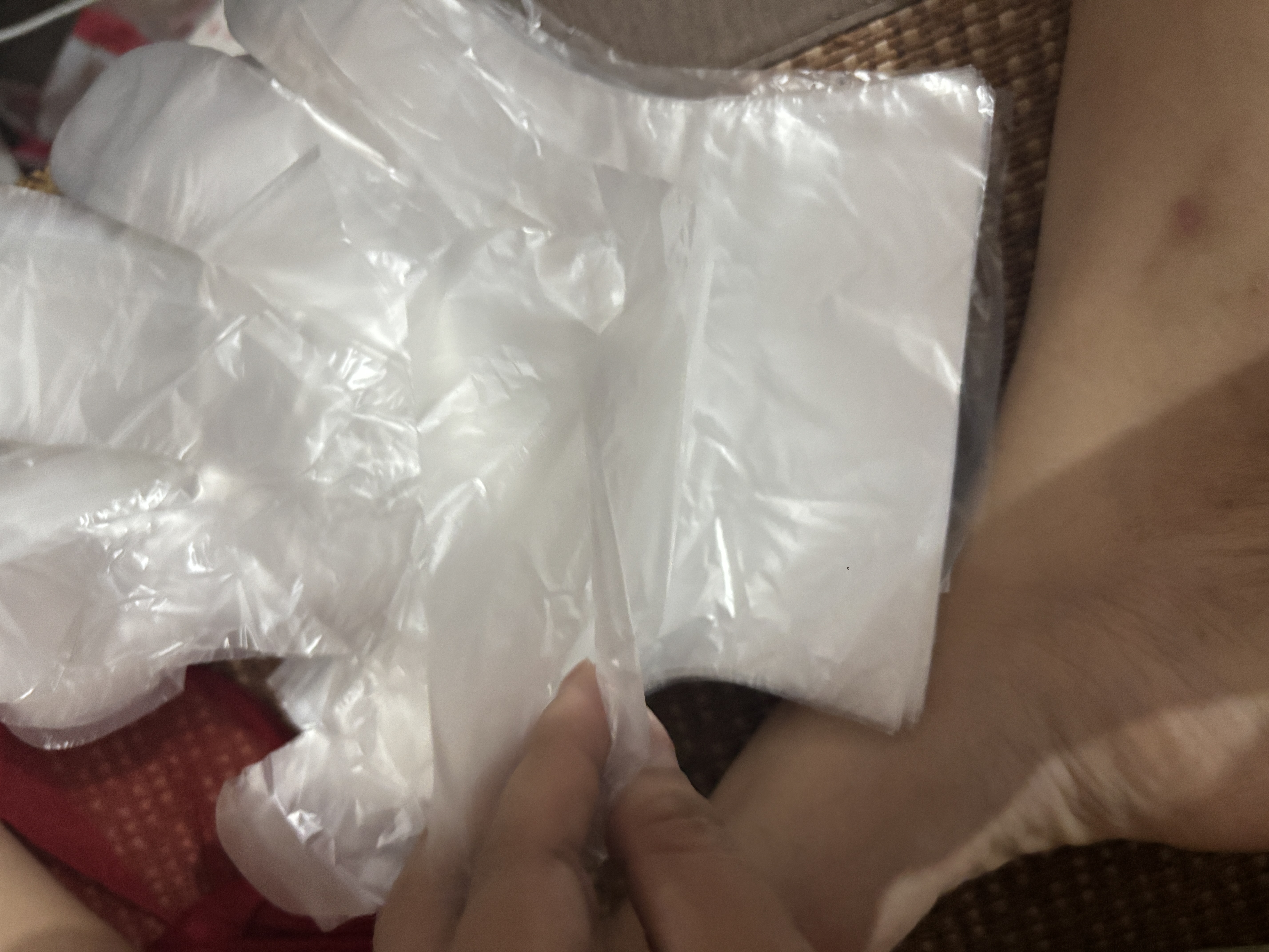 一次性手套tpe长家用家务清洁餐饮厨房拌菜 升级TPE抽取式盒装100只 M 实拍图
