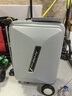 爱尔威（Airwheel）电动行李箱可骑行智能拉杆登机箱可坐可代步20英寸 SX豪华版一银 实拍图