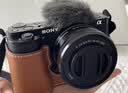 索尼（SONY）ZV-E10K 半画幅微单相机 美肤拍照 精准对焦 VLOG APS-C画幅  zve10 ZV-10 ZV-E10黑色单机【赠64G卡+皮套+相机包】 官方标配 实拍图