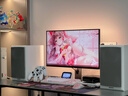 KKTV24.5英寸家用办公显示器 1080P高清 99%sRGB 低蓝光不闪屏 三微边可壁挂电脑办公显示器 KN25FV2 实拍图